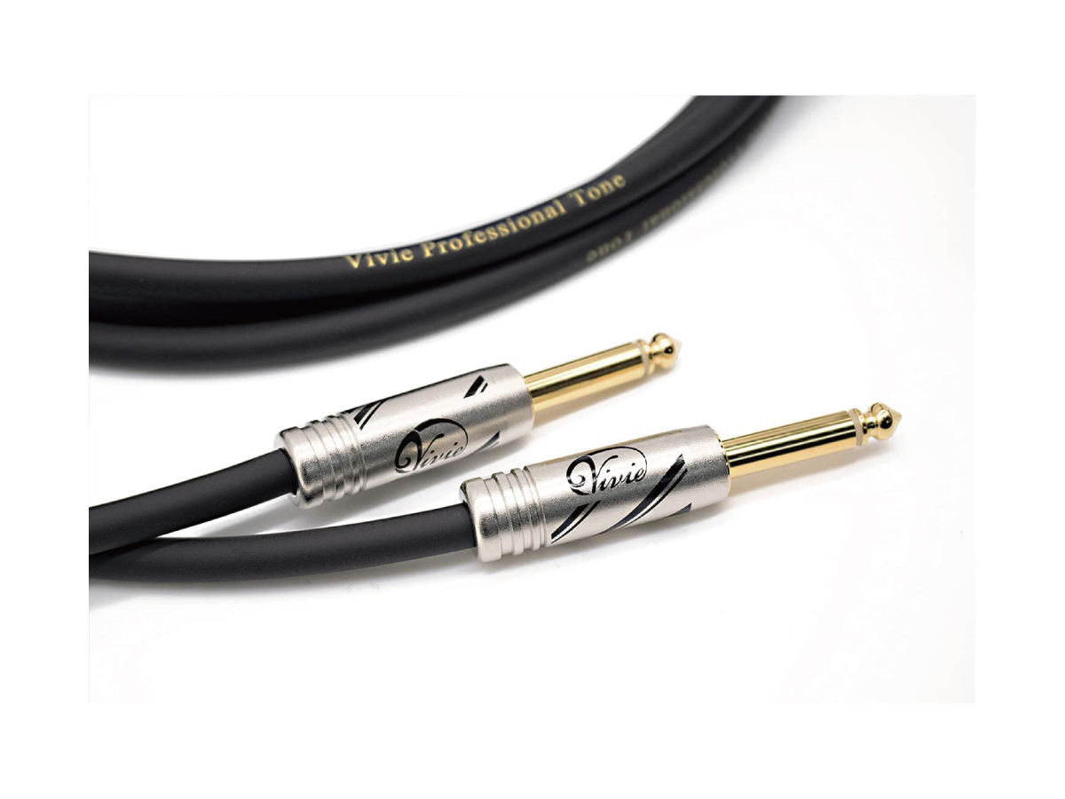 Vivie Professional Tone Cable 5m S/S プロ仕様シールド - パプリカ