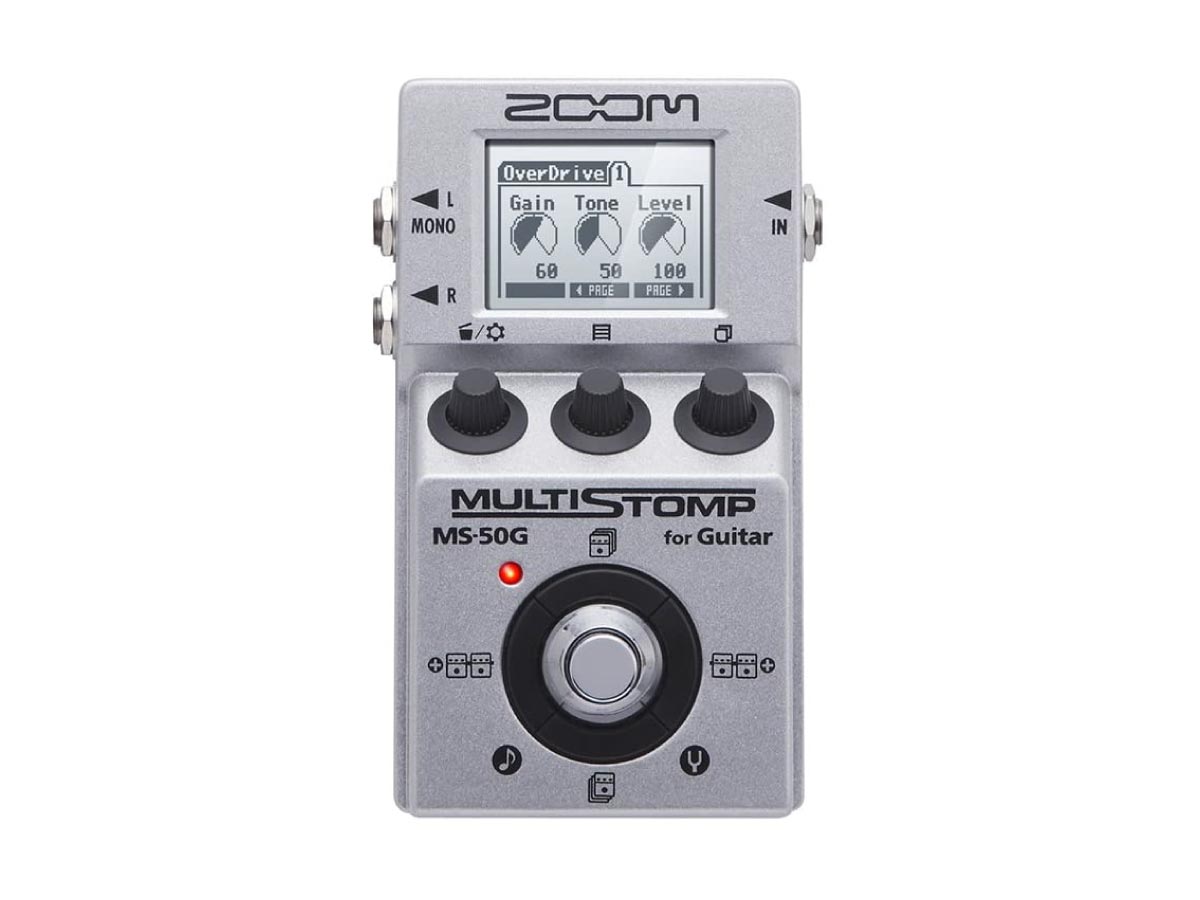 ZOOM MS-50G MULTI STOMP ズーム エレキギター用 マルチストンプ ...