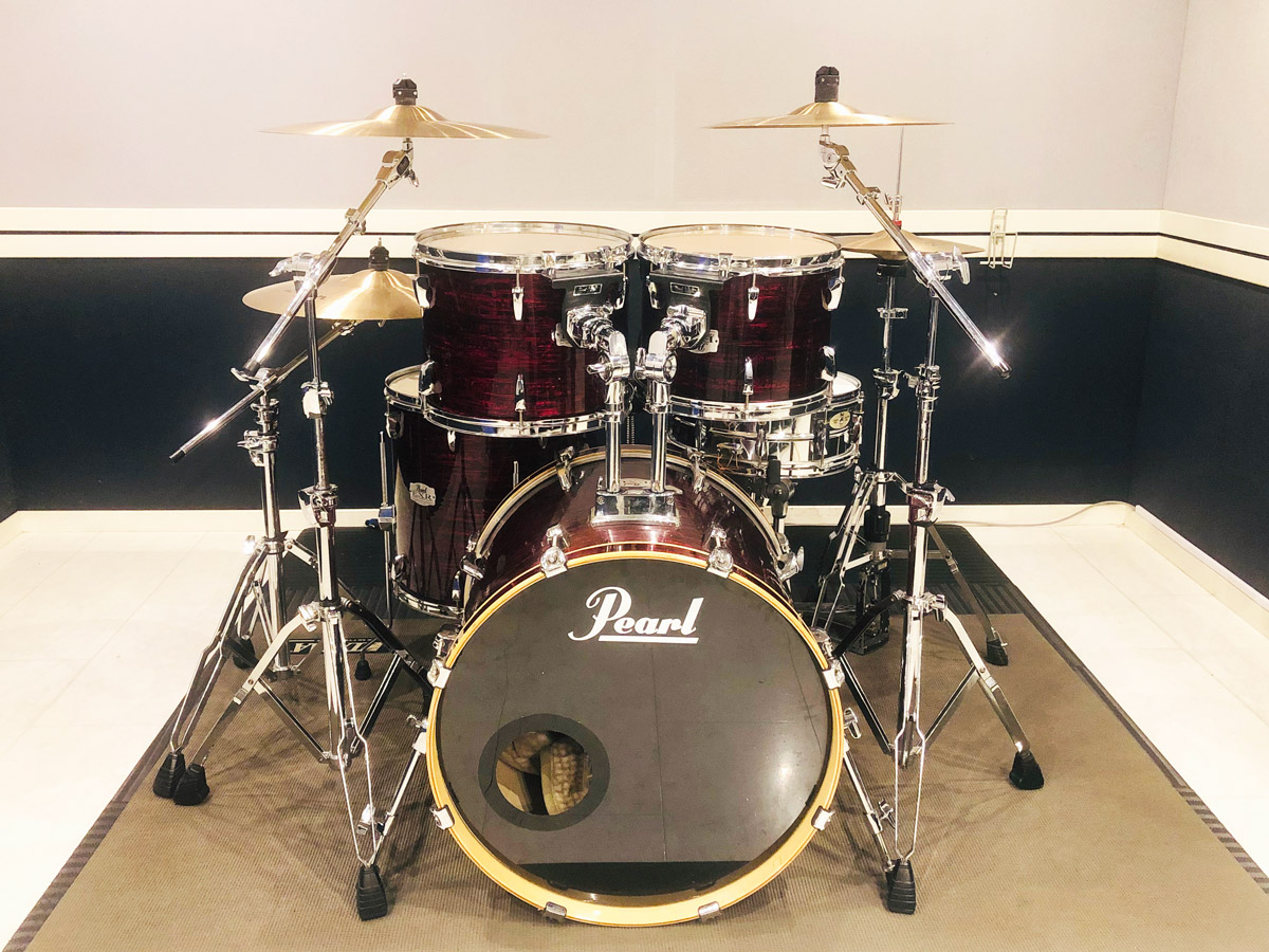 Pearl Export Series Drum Set パール ドラムセット レッド - パプリカ