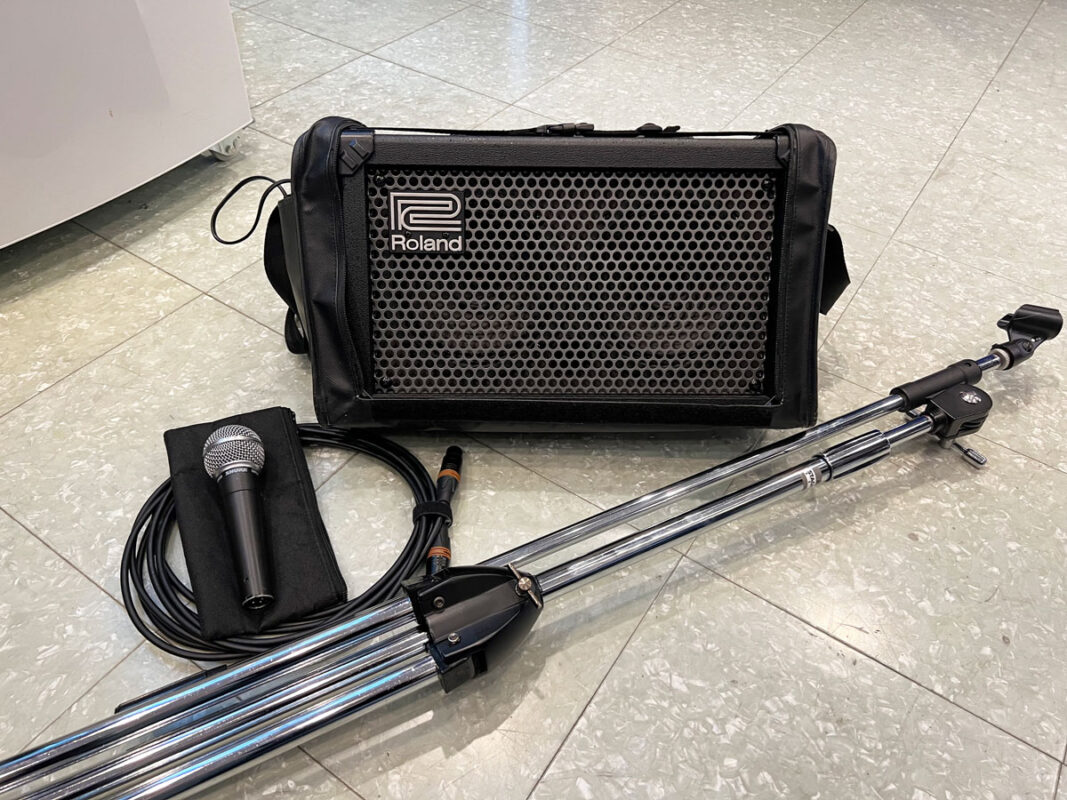 ローランドMICRO CUBE SHURE SM58S セット-